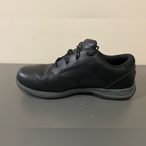 Redwing Men’s Black Leather Oxford Safety Shoes Soft Toe Mens Size 10 E2 - Picture 11 of 14